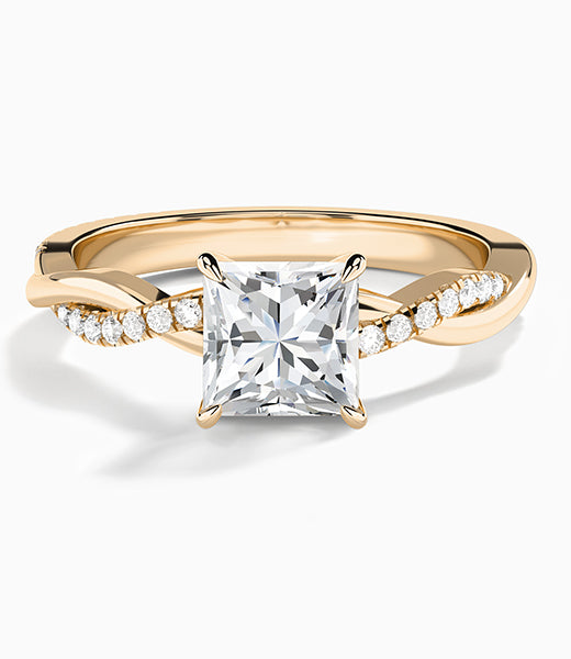 Princess Diamond Engagement Rings | Modern & Sustainable
