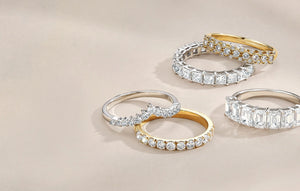 Diamond Eternity Rings | Collection of Diamond Bands in Gold and Platinum