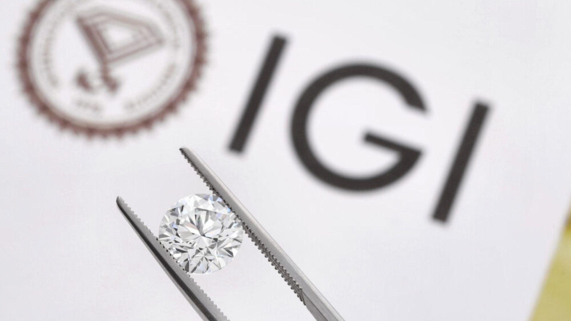 IGI-certified lab grown diamond, showcasing its quality and authenticity