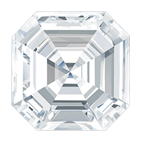 Asscher Cut Lab Grown Diamond