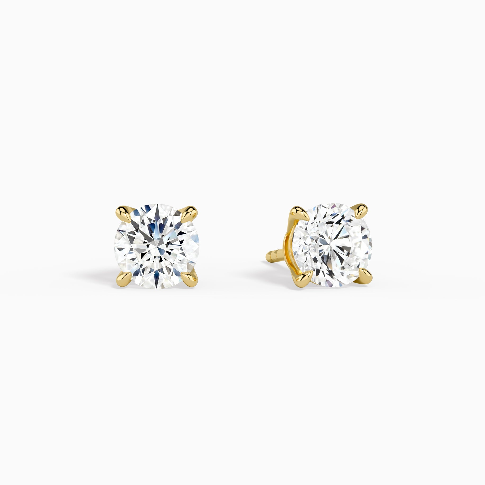 diamond stud earrings