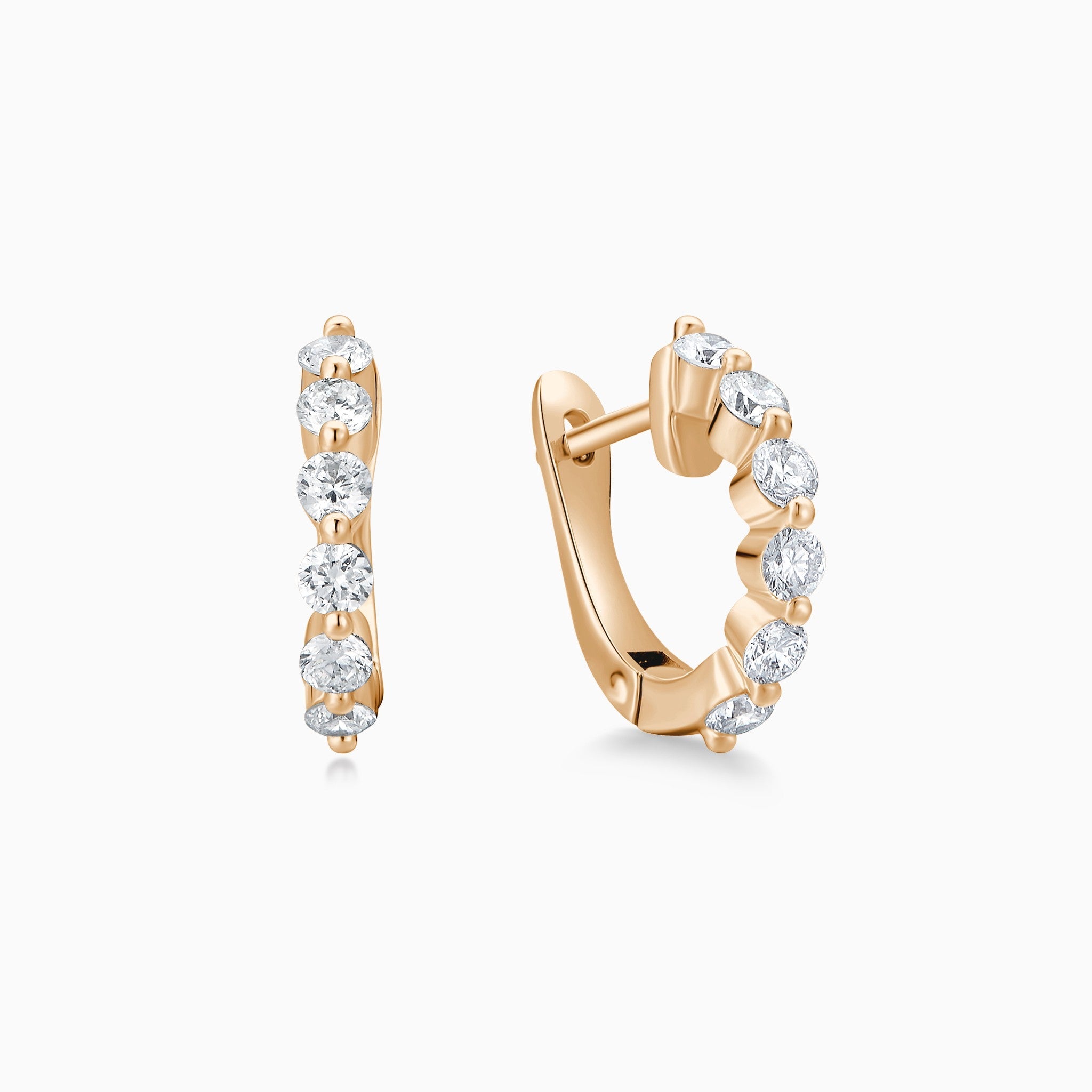 diamond climber earrings