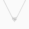 Heart Solitaire Diamond Necklace