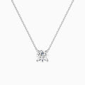 Round Solitaire Diamond Necklace