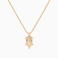 Marquise Solitaire Diamond Pendant Necklace