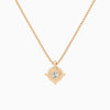 Round Solitaire Diamond Pendant Necklace