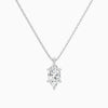 Marquise Solitaire Diamond Pendant Necklace