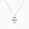 Bezel Solitaire Marquise Diamond Pendant Necklace