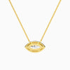 Marquise Halo Diamond Necklace