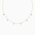 Starry Charm Diamond Dainty Necklace