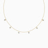 Starry Charm Diamond Dainty Necklace