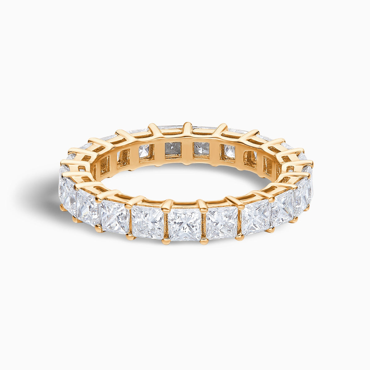 Princess Eternity Band in 14K Rose Gold