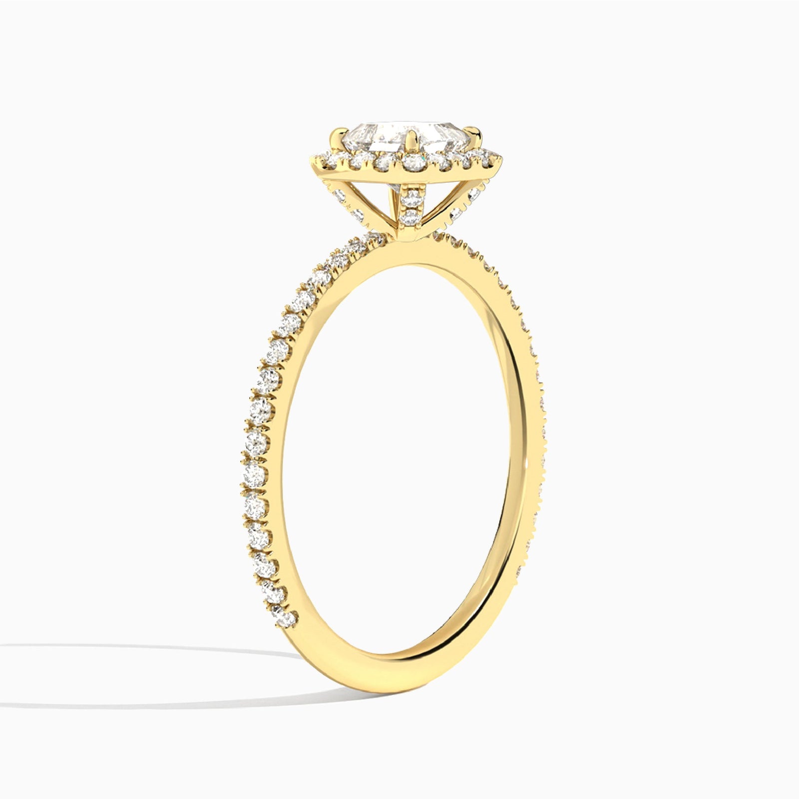 Calantha Halo Diamond Engagement Ring