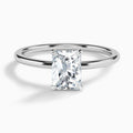 Petite Adora Solitaire Diamond Engagement Ring