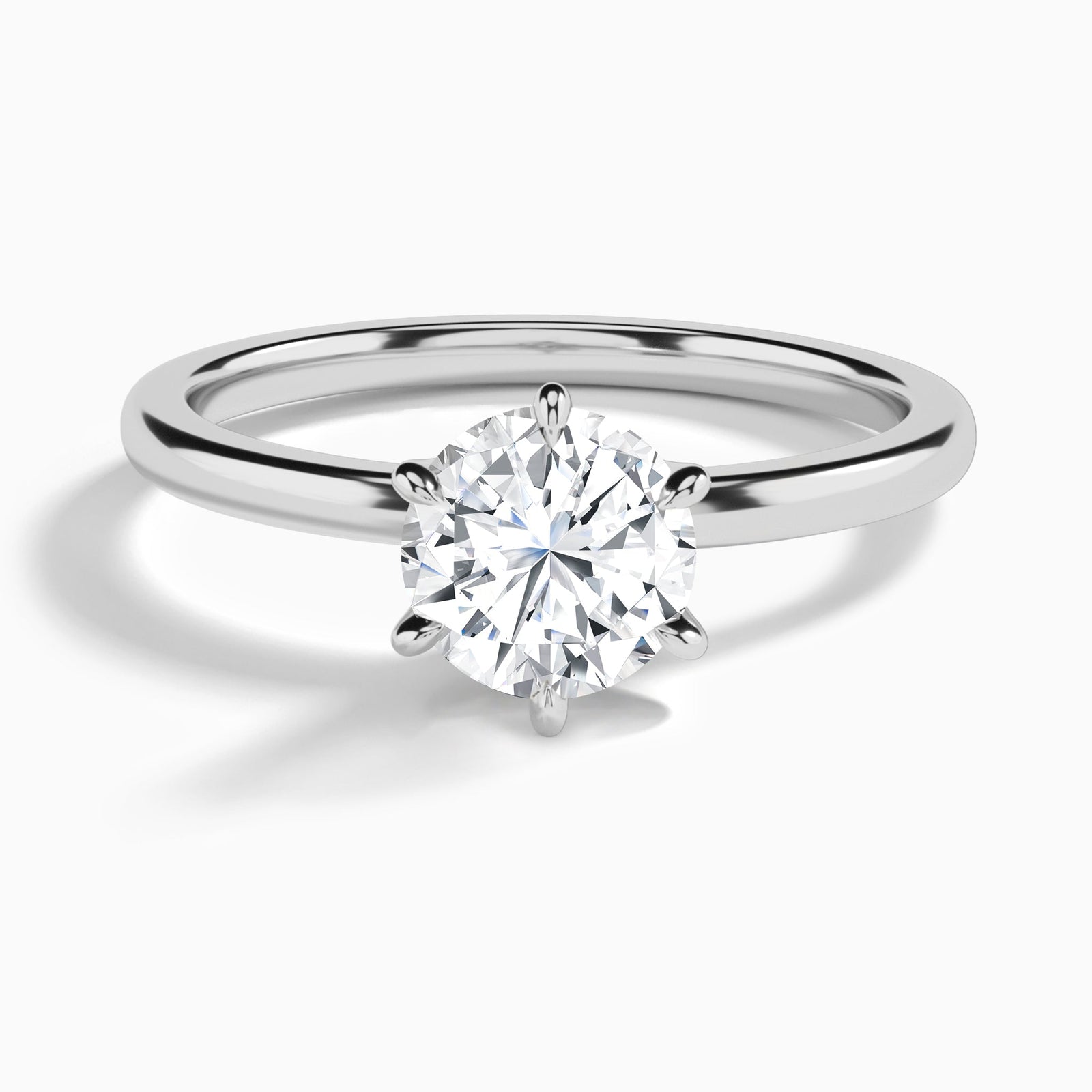 Myra Solitaire Diamond Engagement Ring