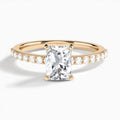 Petite Classic Diamond Engagement Ring