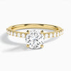 Petite Classic Diamond Engagement Ring