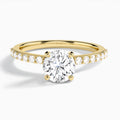 Petite Classic Diamond Engagement Ring