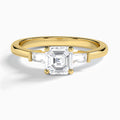 Tapered Baguette Diamond Engagement Ring