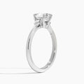 Dulcie Three Stone Diamond Engagement Ring