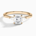 Dulcie Three Stone Diamond Engagement Ring