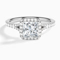 Bliss Halo Diamond Engagement Ring