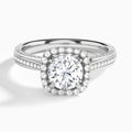 Halo Diamond Engagement Ring