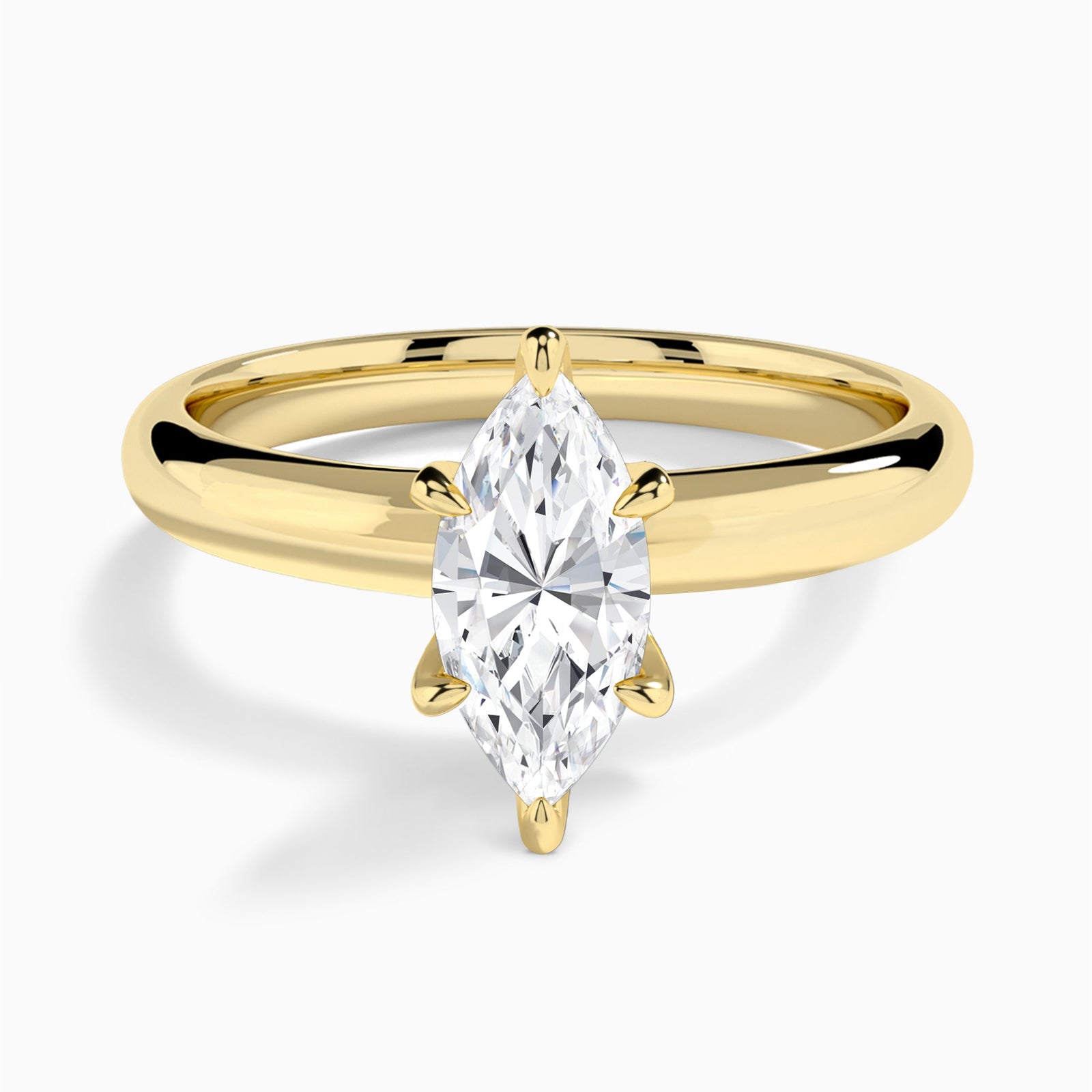 Solitaire Diamond Engagement Ring