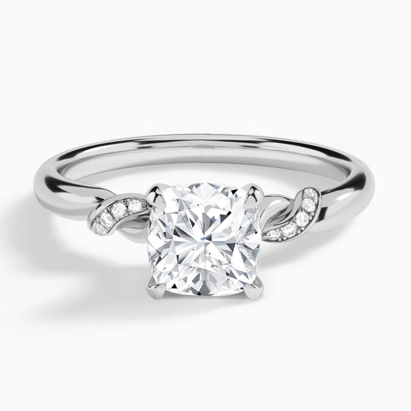 Twisted Vine Diamond Engagement Ring