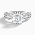 Split Shank Diamond Engagement Ring