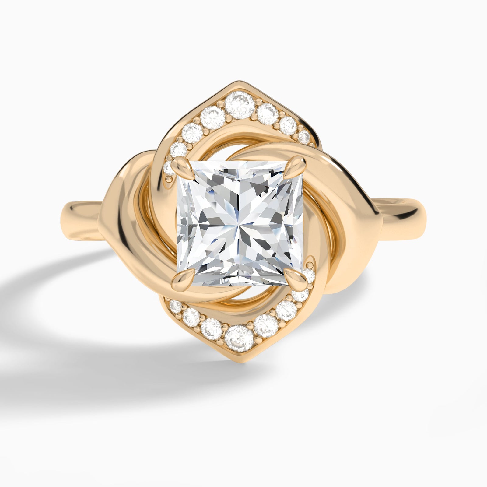 Rosé Diamond Engagement Ring