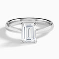 Olivia Knife Edge Diamond Engagement Ring