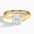 Olivia Knife Edge Diamond Engagement Ring