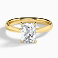 Olivia Knife Edge Diamond Engagement Ring