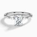 Petite Ciana Three Stone Diamond Engagement Ring