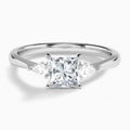 Adorned Couture Three Stone Diamond Engagement Ring