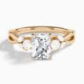 Willow Three Stone Diamond Engagement Ring