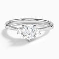 Mona Three Stone Diamond Engagement Ring