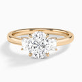 Hera Three Stone Diamond Engagement Ring