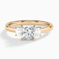 Hera Three Stone Diamond Engagement Ring