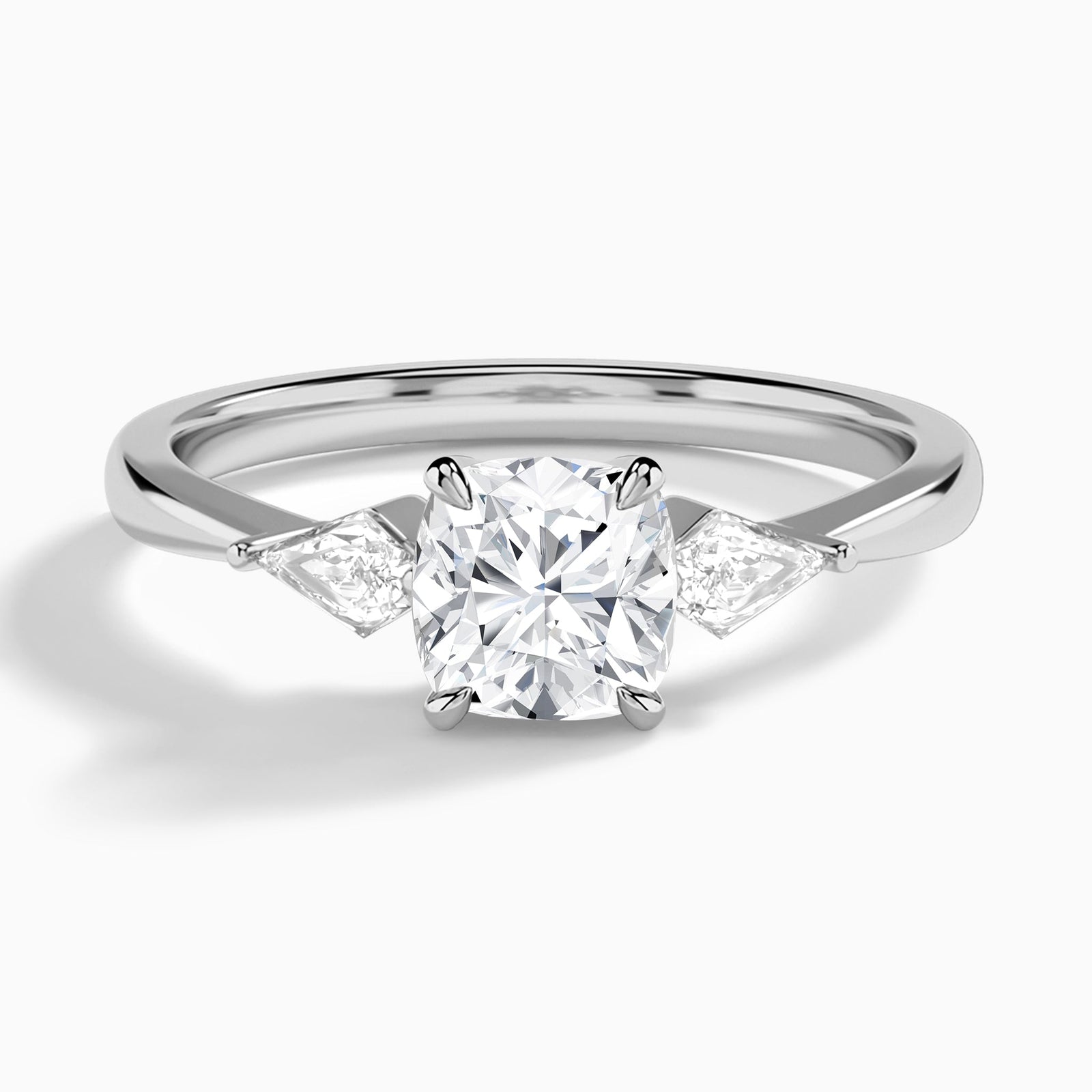 Luxe Ciana Three Stone Diamond Engagement Ring