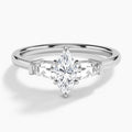 Thora Three Stone Diamond Engagement Ring