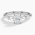 Thora Three Stone Diamond Engagement Ring