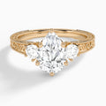 Francis Three Stone Diamond Engagement Ring