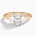 Sonata Three Stone Diamond Engagement Ring