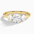 Sonata Three Stone Diamond Engagement Ring