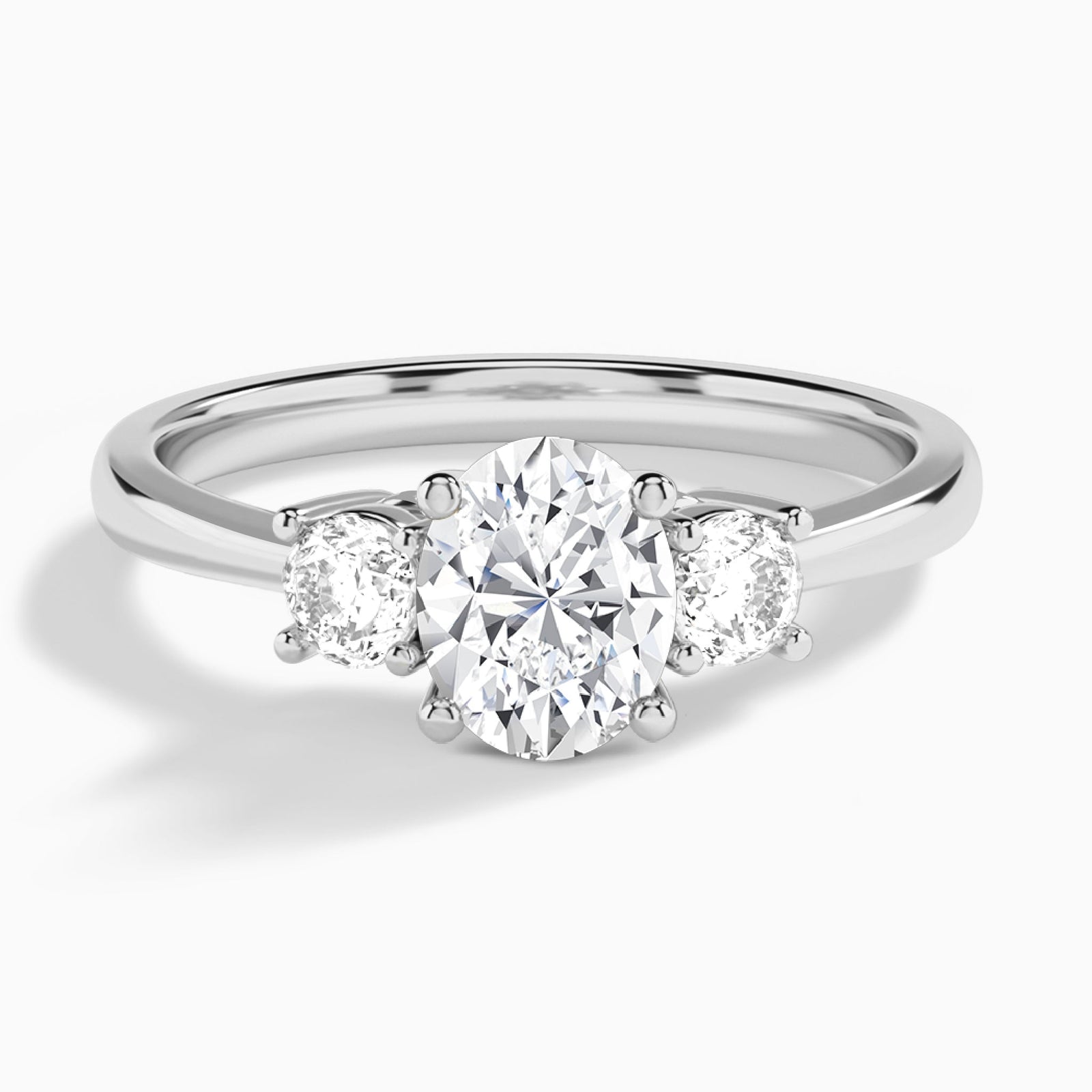 Concerto Three Stone Diamond Engagement Ring