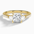 Tressa Three Stone Diamond Engagement Ring