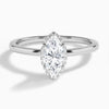 Double Hidden Halo Diamond Engagement Ring