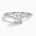 Petite Aurea Diamond Engagement Ring